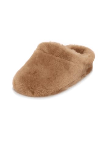 VITAFORM Echte Lammfell Hausschuhe Damen - Warme Hausschuhe Damen - Gefütterte Hausschuhe Damen Winter - Weiches Lammfell Innen und Außen beige/taupe 35 im Sale